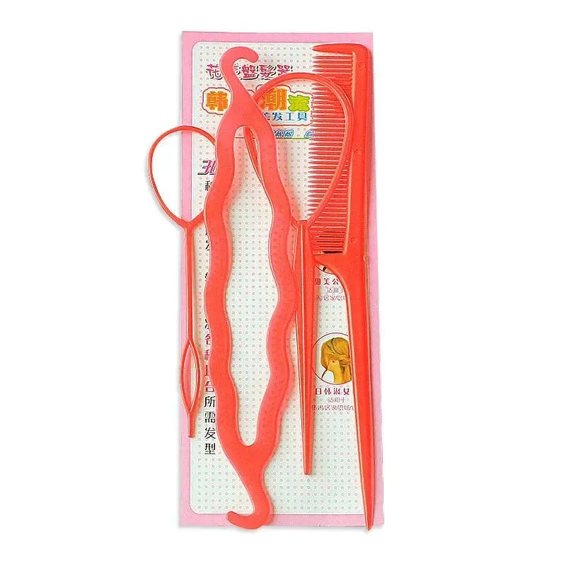 Hair Magic Braiding & Twisting Kit - DIY Hair Accessories Set for Stylish Women