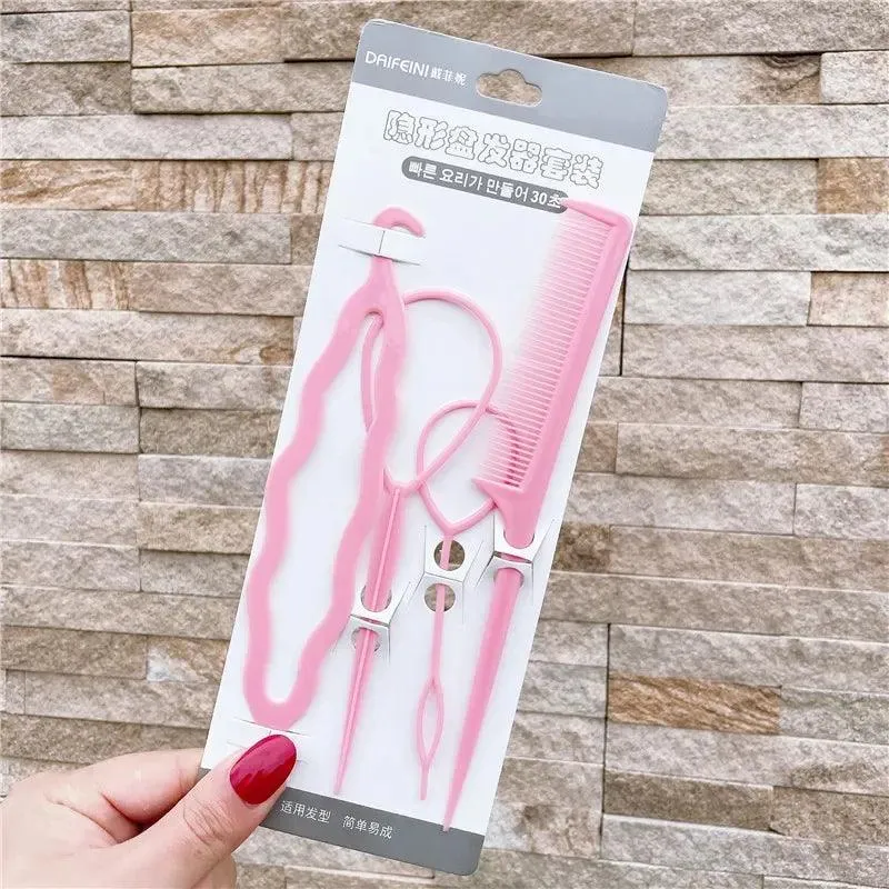 Hair Magic Braiding & Twisting Kit - DIY Hair Accessories Set for Stylish Women
