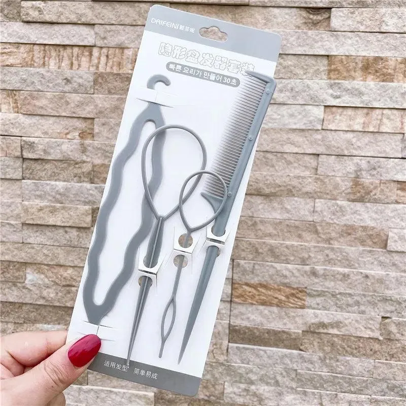 Hair Magic Braiding & Twisting Kit - DIY Hair Accessories Set for Stylish Women