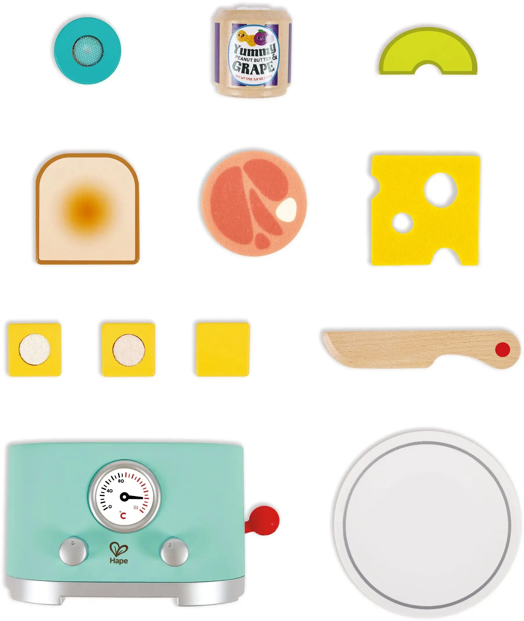 Hape Ding & Pop-Up Toaster