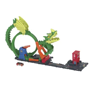 Hot Wheels City Dragon Drive Firefight Playset
