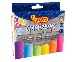 JOVI CHALKS CLASS COLOR STREET CASE 6 ASSORTED