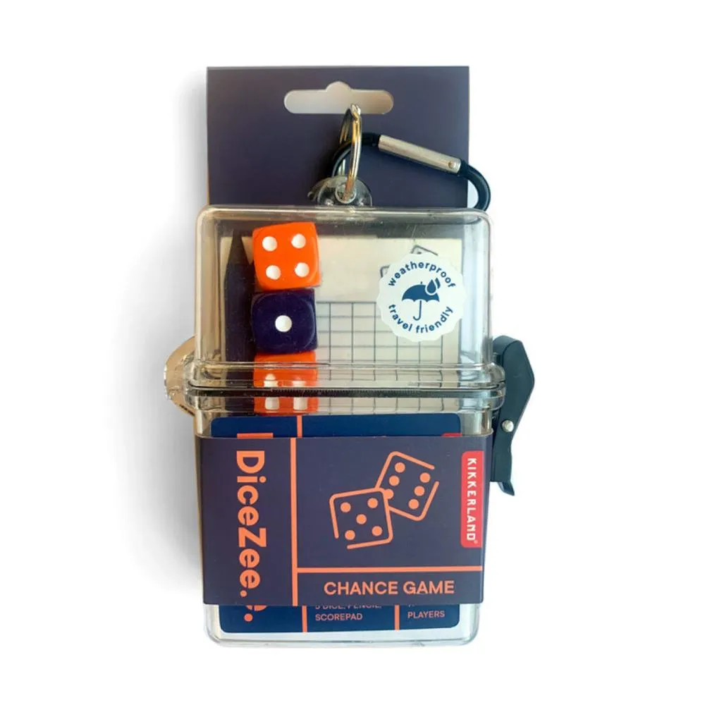 Kikkerland DiceZee. Travel Game