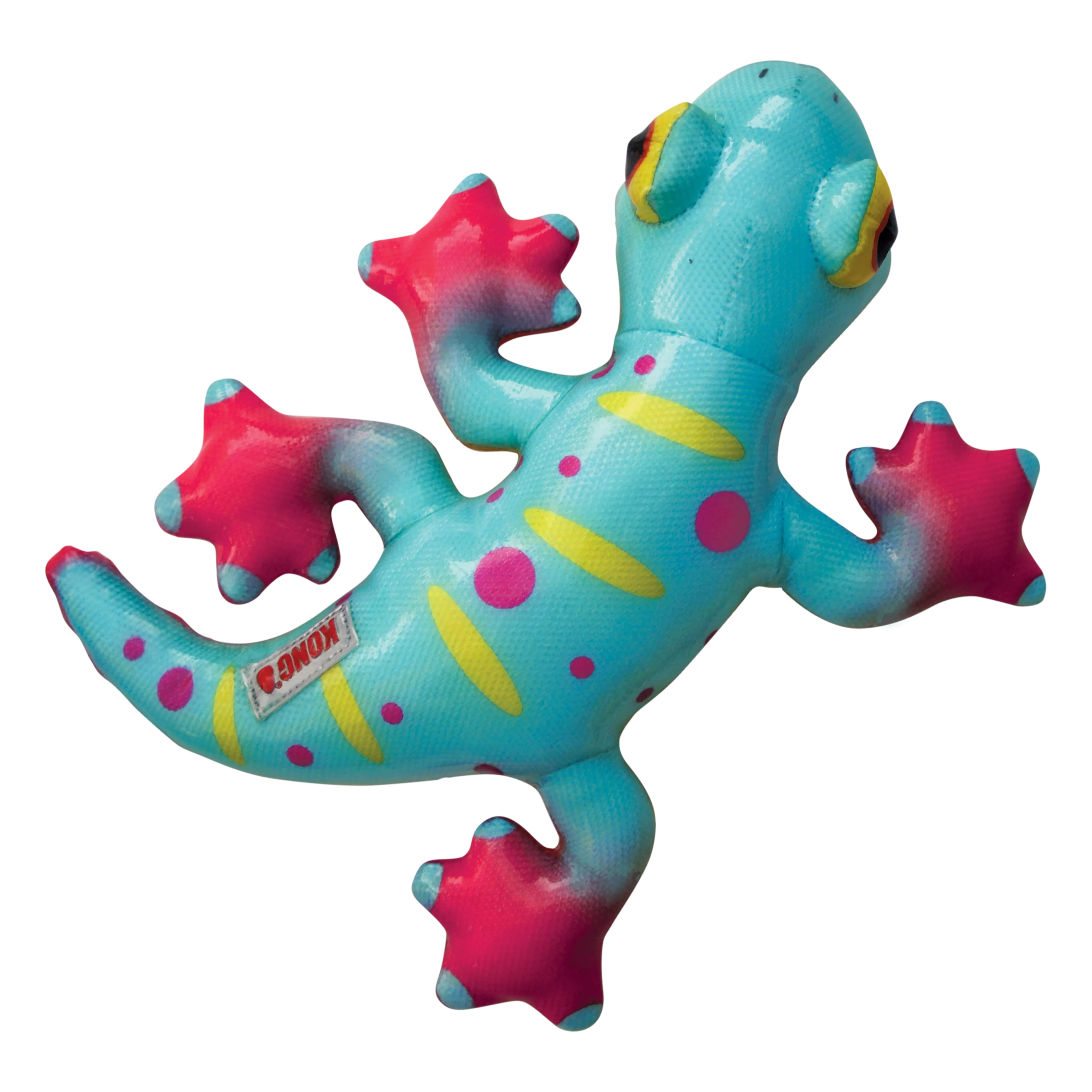 KONG Shieldz Tropics Gecko Dog Toy