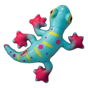 KONG Shieldz Tropics Gecko Dog Toy
