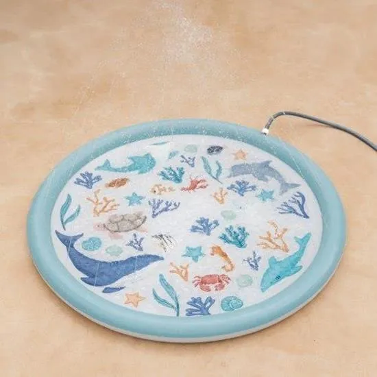 Little Dutch, Sprinkler Mat Ocean Dreams Blue