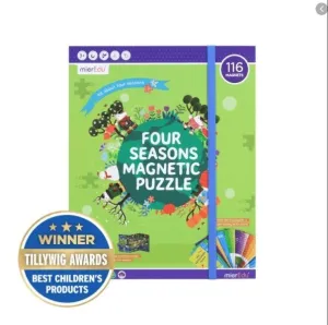 mierEdu All About Seasons Magnetic Puzzle