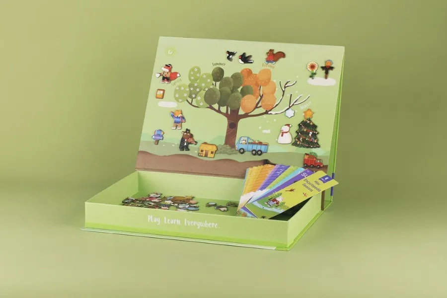 mierEdu All About Seasons Magnetic Puzzle