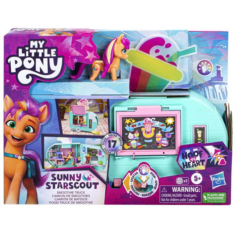 My Little Pony Sunny Starscout Smoothie Truck Playset