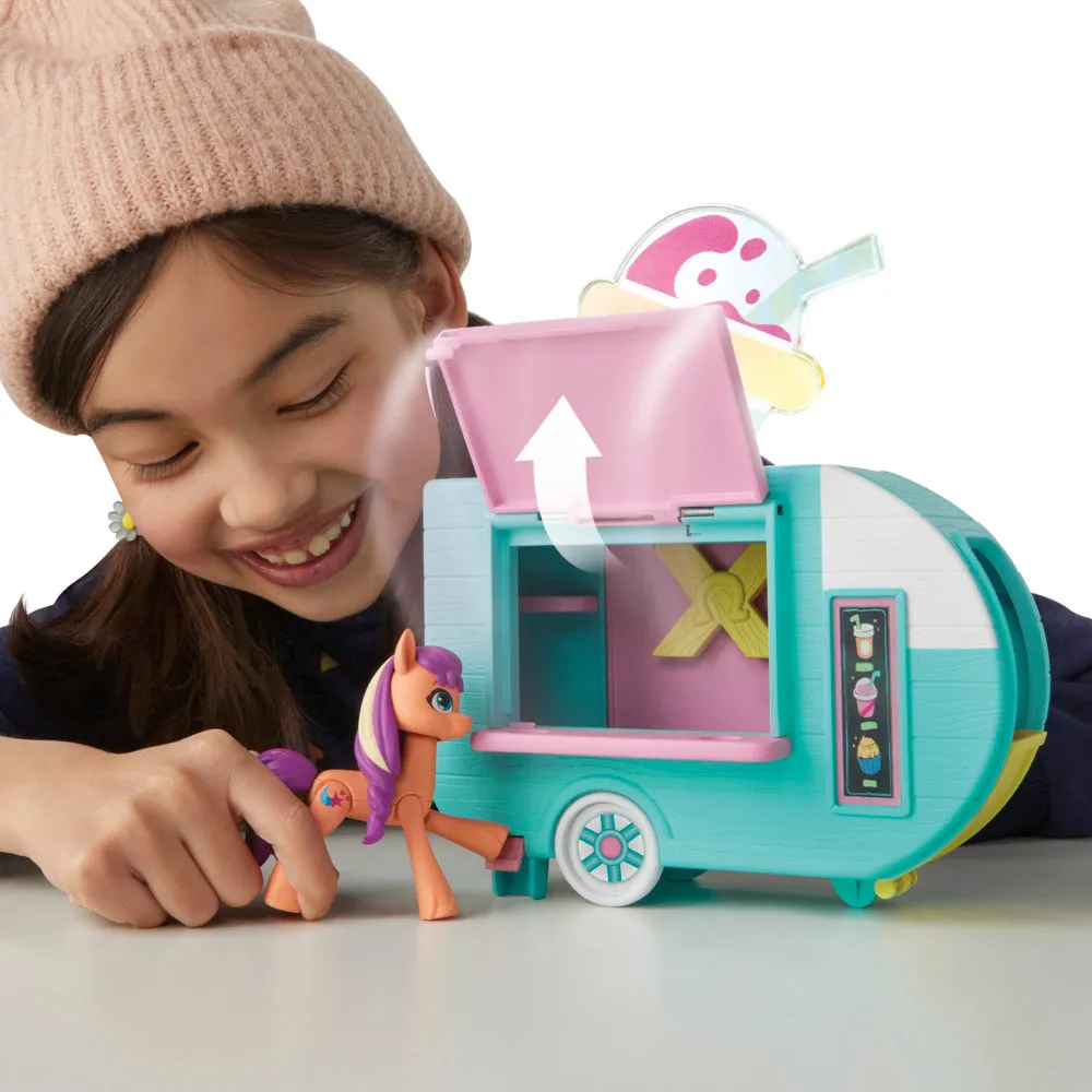 My Little Pony Sunny Starscout Smoothie Truck Playset