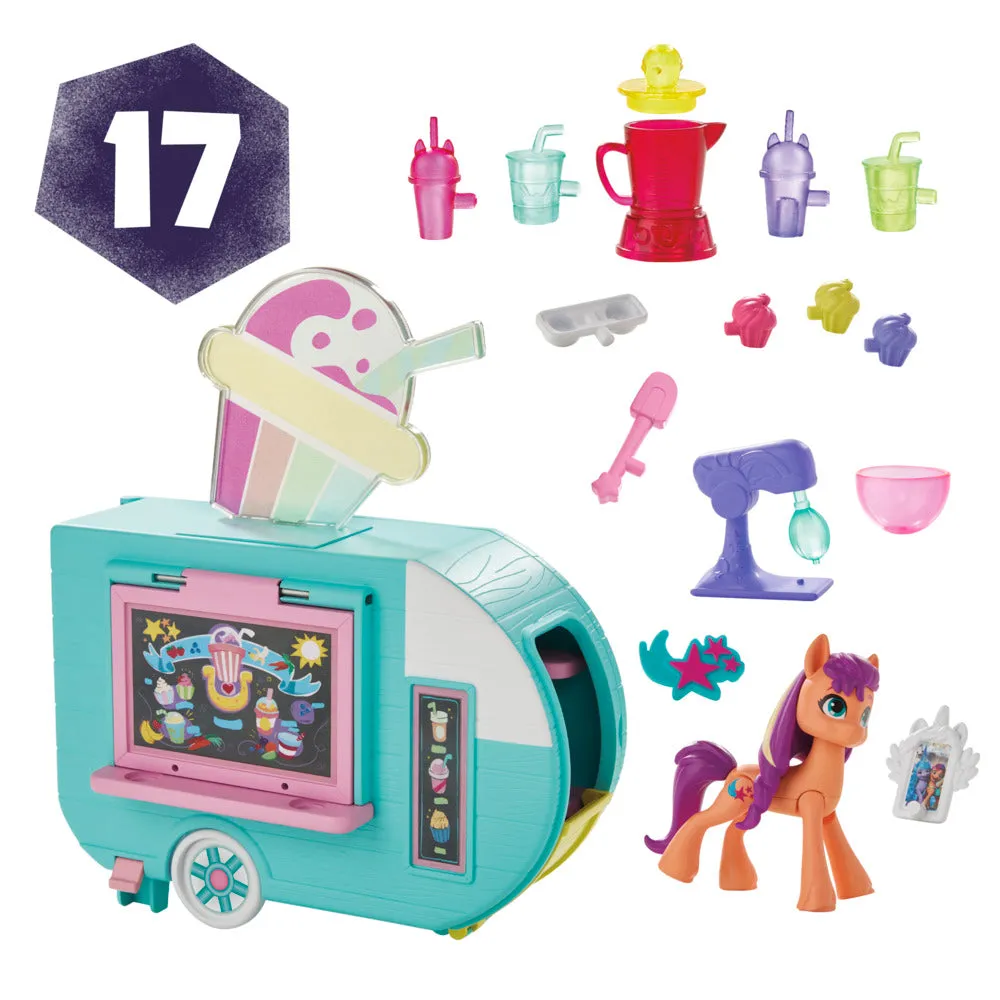 My Little Pony Sunny Starscout Smoothie Truck Playset