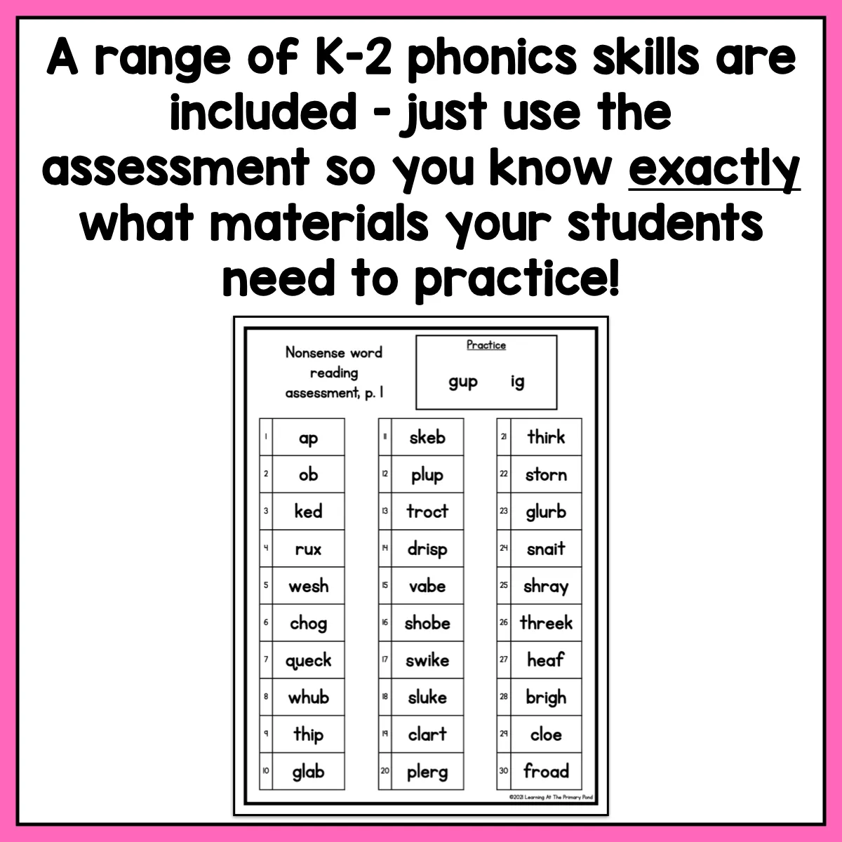 Nonsense Word Games for Kindergarten, 1st, and 2nd grade {Four Seasons Bundle}