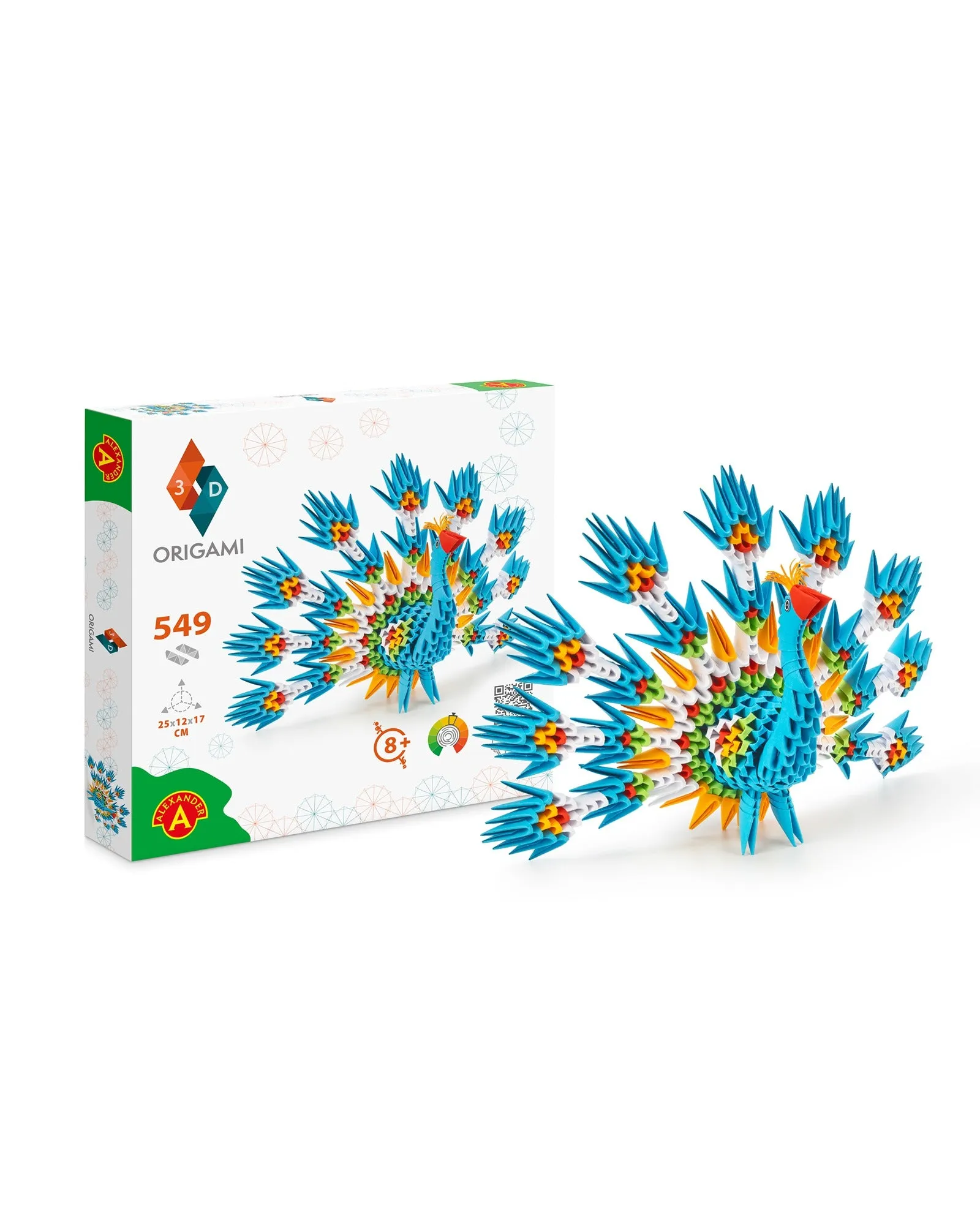 Origami 3D Peacock