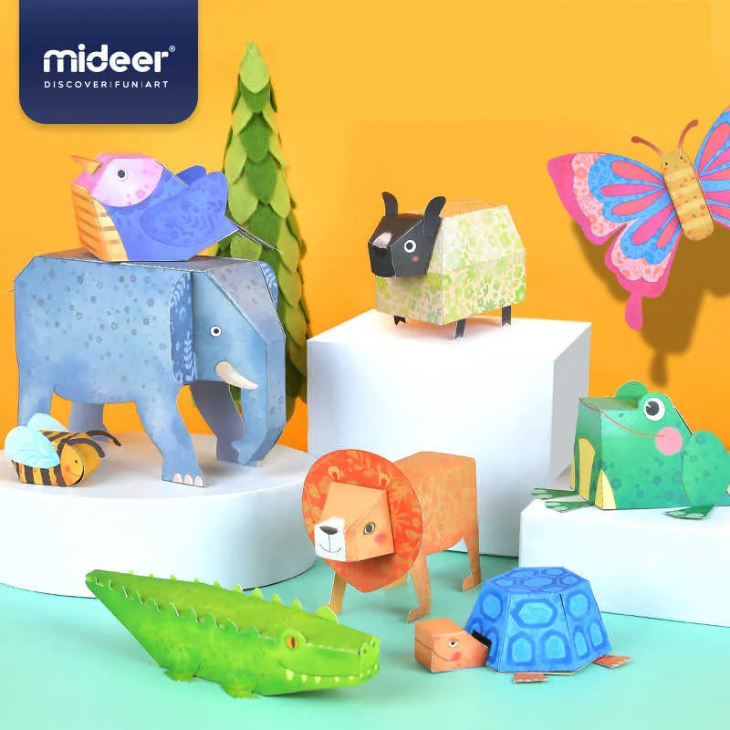 Origami Paper Animal 10pc