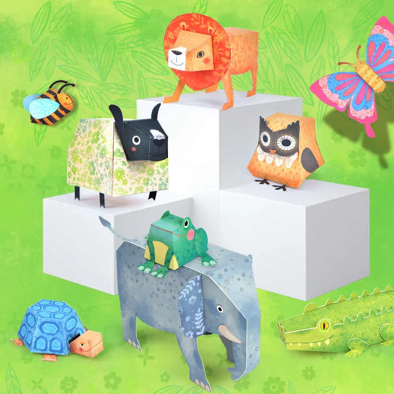Origami Paper Animal 10pc