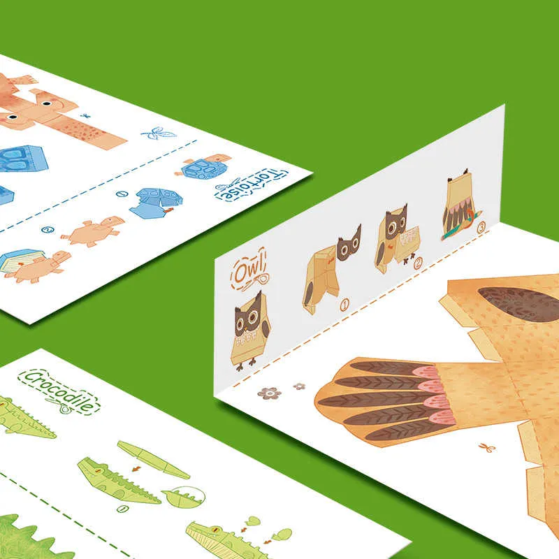 Origami Paper Animal 10pc