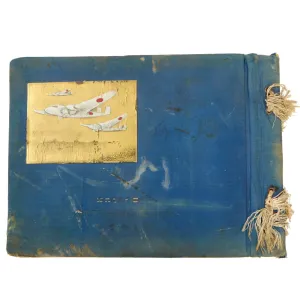 Original Japanese WWII Espionage Identification Pictures of USS Arizona, California, Lexington & Enterprise Featured in Captured Imperial Japanese Service Photo Album