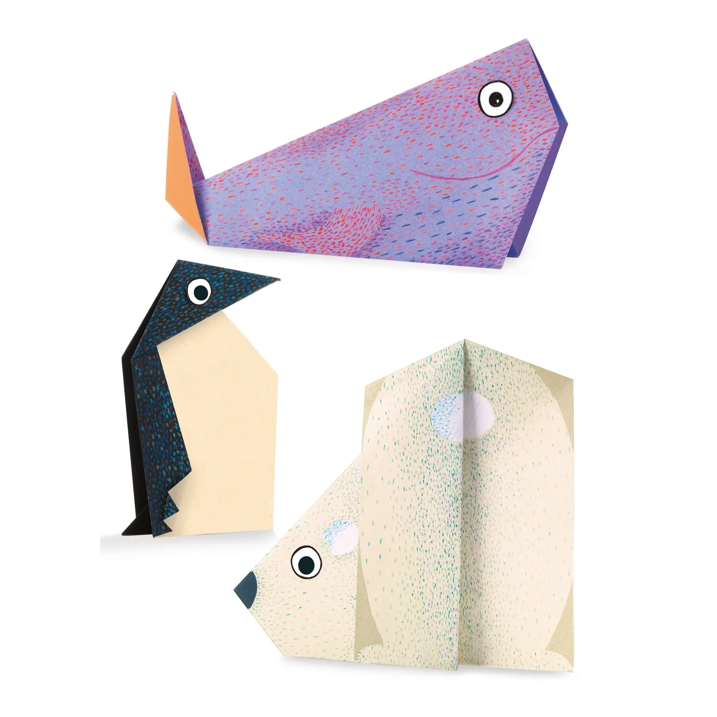 Polar Origami Paper Craft Kit by Djeco