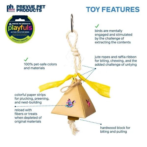 Prevue Pet Products Pucky Pyramid Bird Toy