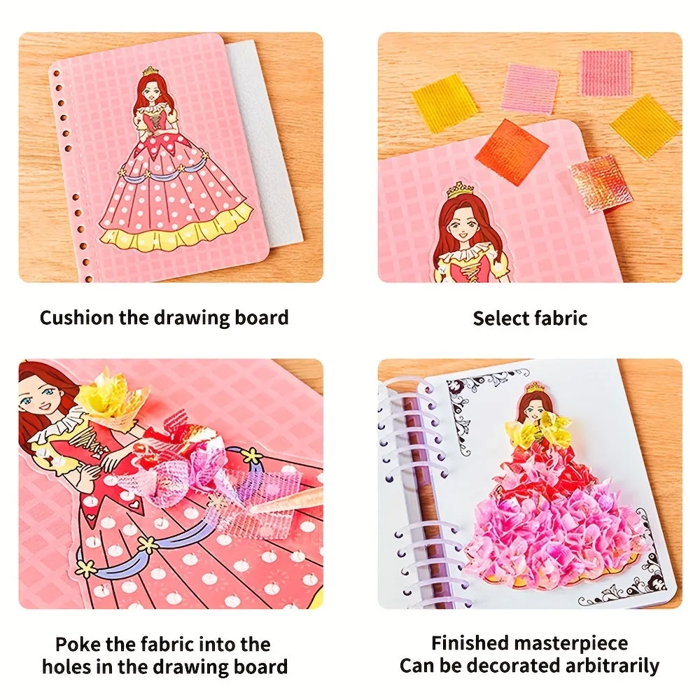 Princess Fairy Drawing Kit Perfect for Little Girls Creative Play