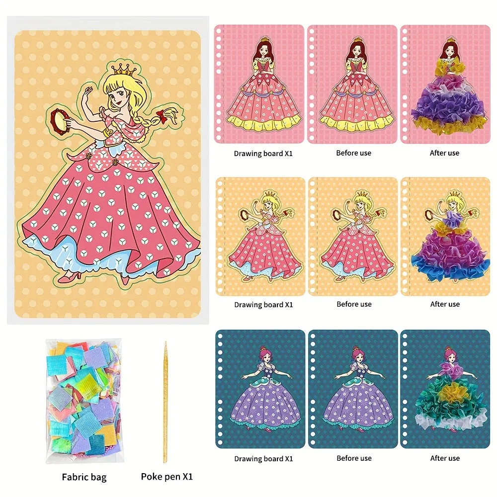 Princess Fairy Drawing Kit Perfect for Little Girls Creative Play