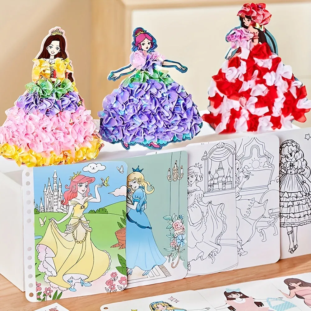 Princess Fairy Drawing Kit Perfect for Little Girls Creative Play