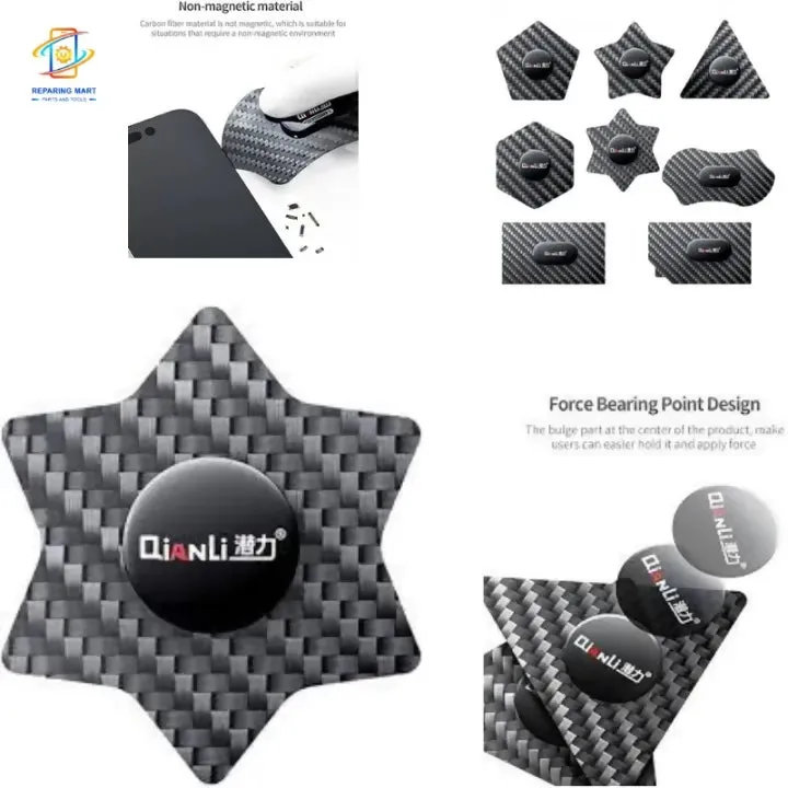 Qianli Carbon Fiber Opening Tool Hexagram shaped