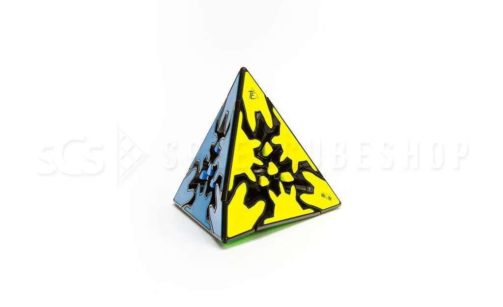 QiYi Gear Pyraminx (Tiled)