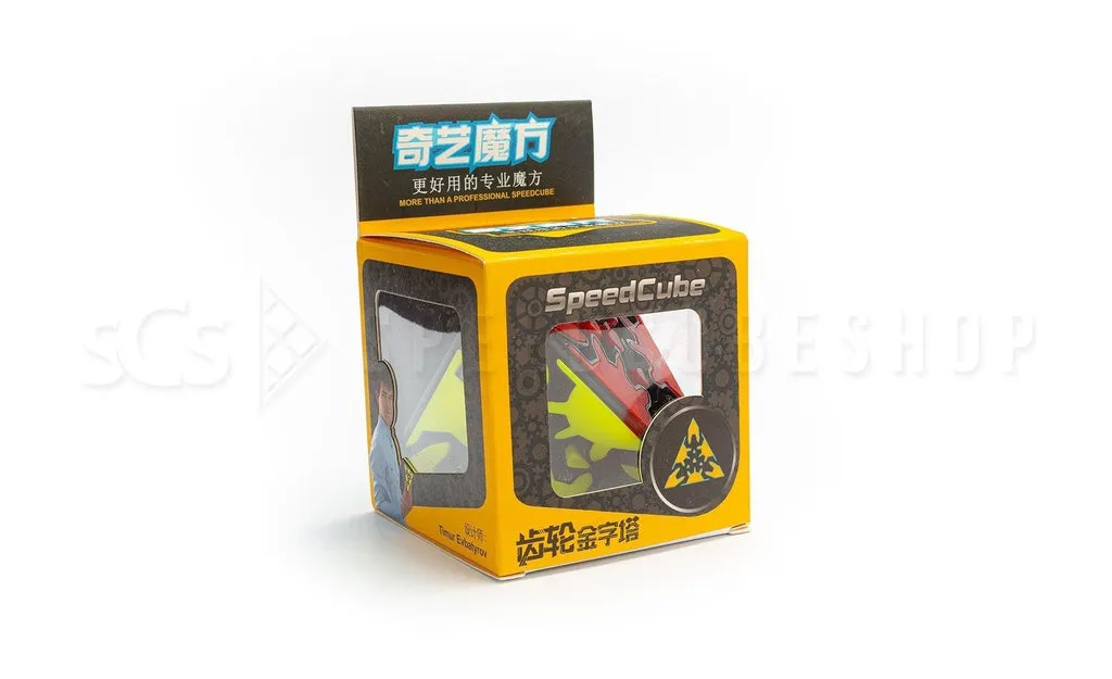 QiYi Gear Pyraminx (Tiled)
