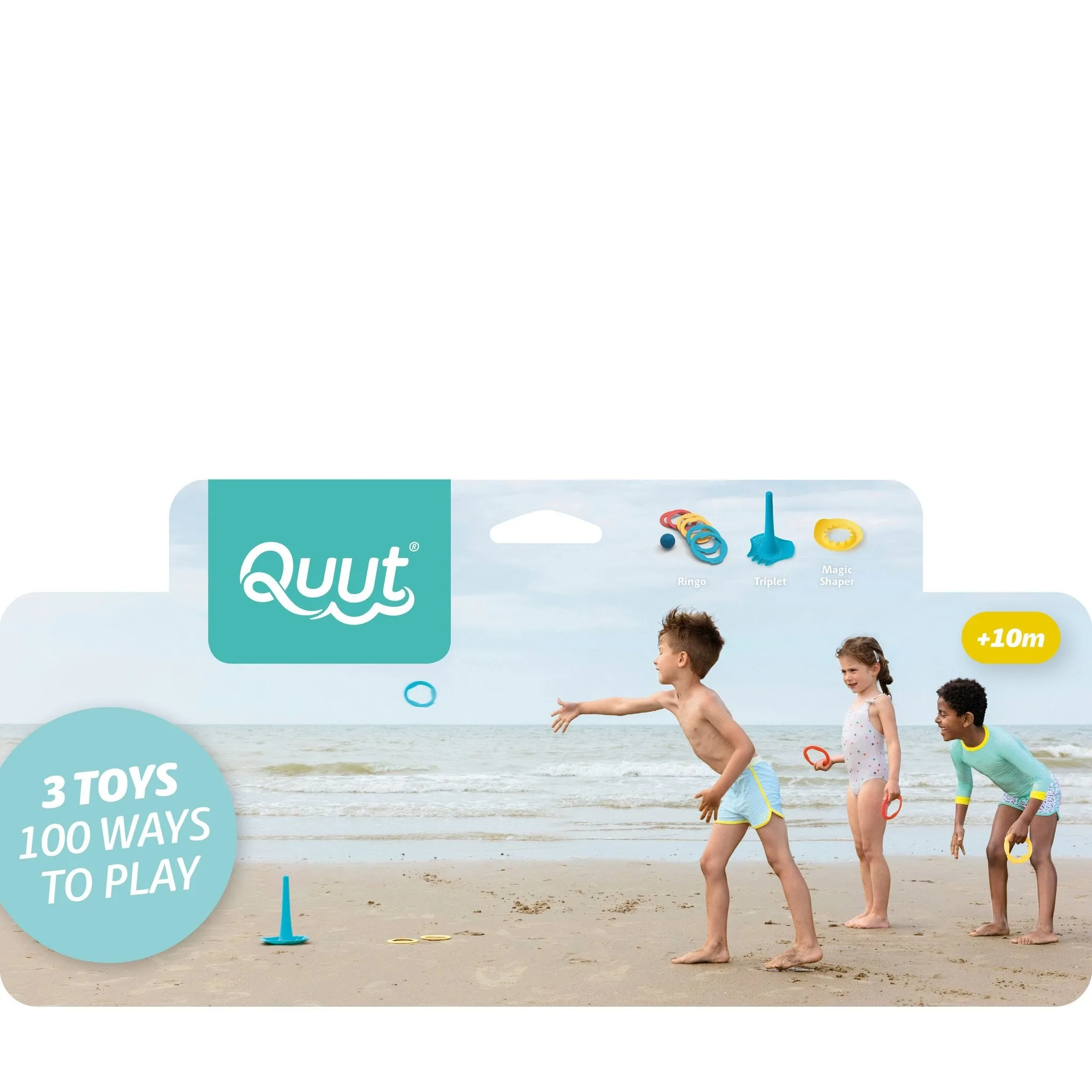 QUUT BEACH SET (TRIPLET   RINGO   SUN SHAPER   BEACH BAG)