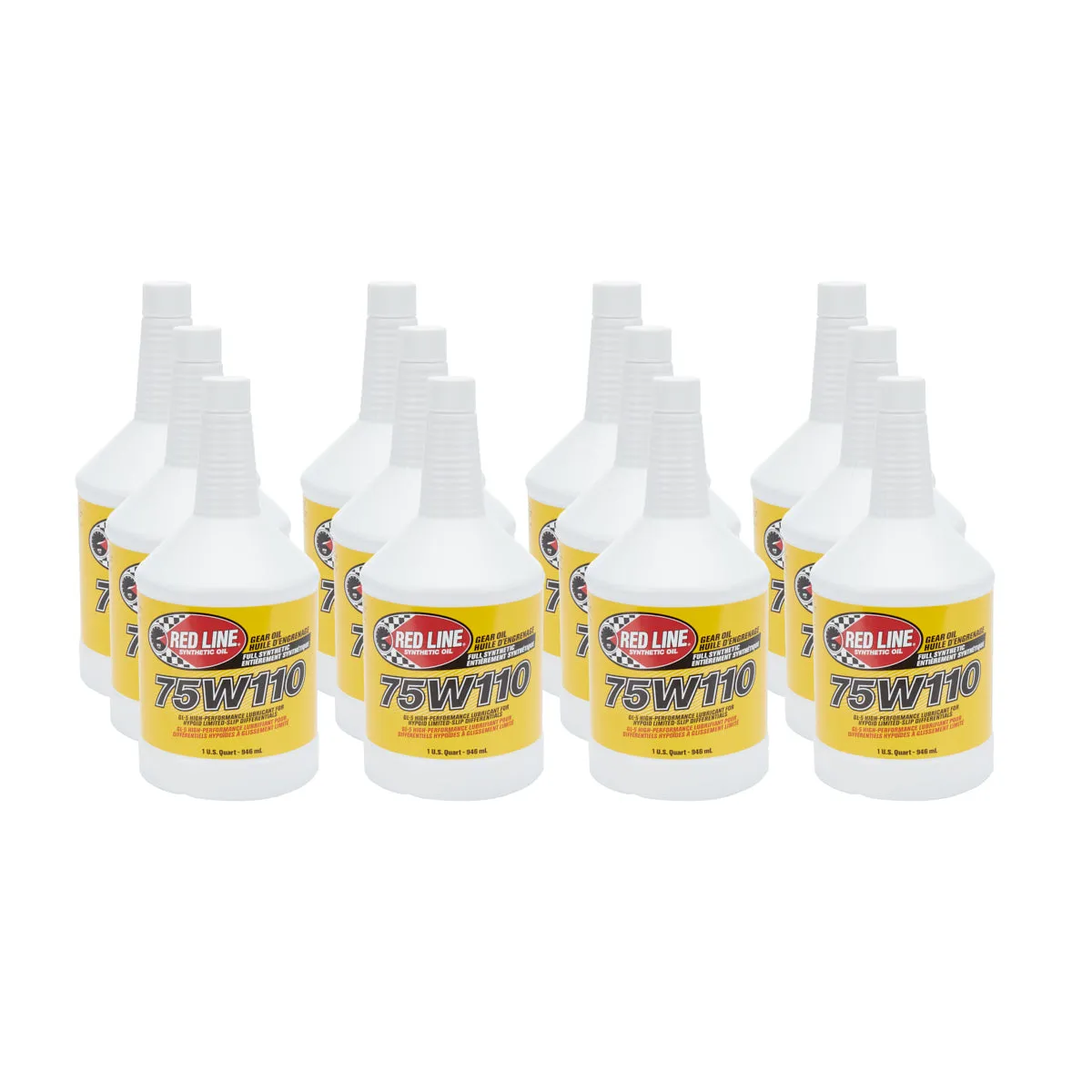 Red Line GL-5 75w110 Gear Oil - 1 Quart (Case of 12)