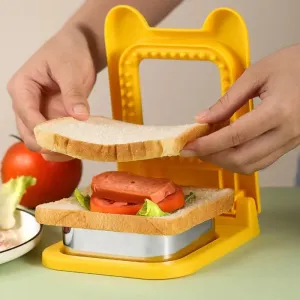 Sandwich Cookie Cutter & Breakfast Sandwich Maker – DIY Tool