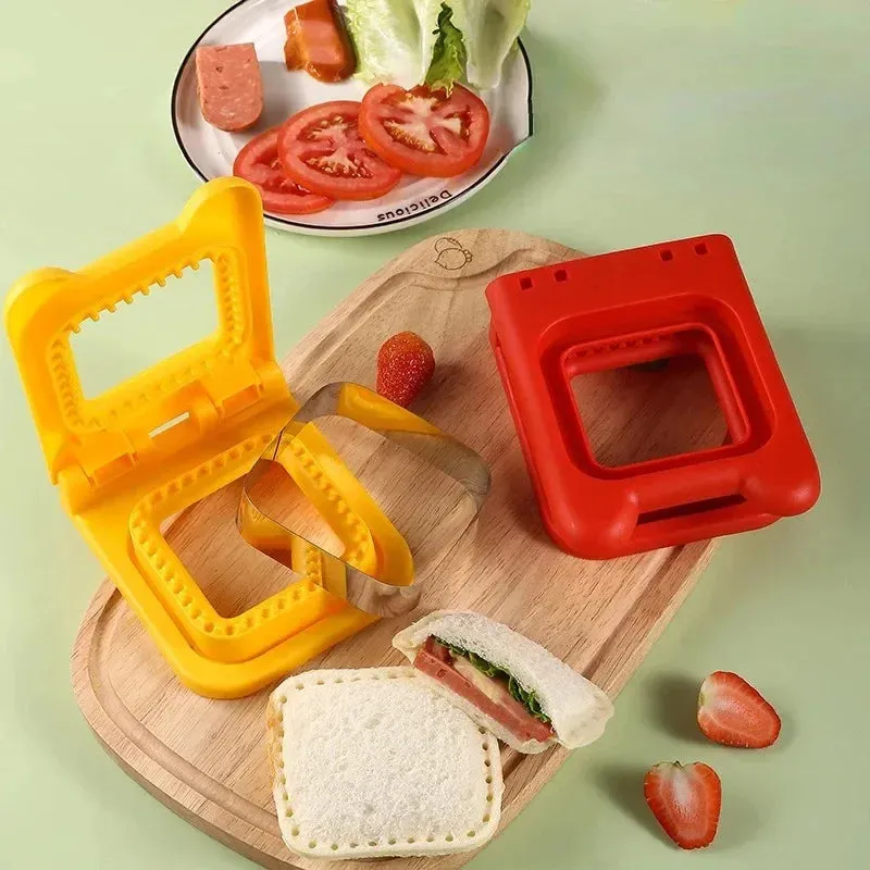 Sandwich Cookie Cutter & Breakfast Sandwich Maker – DIY Tool