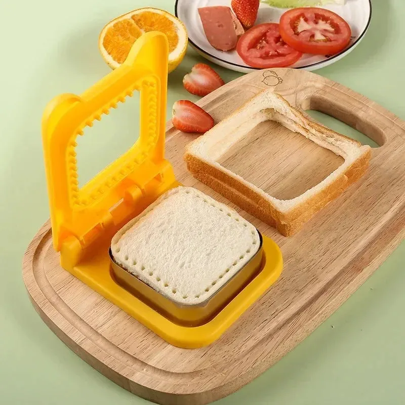 Sandwich Cookie Cutter & Breakfast Sandwich Maker – DIY Tool