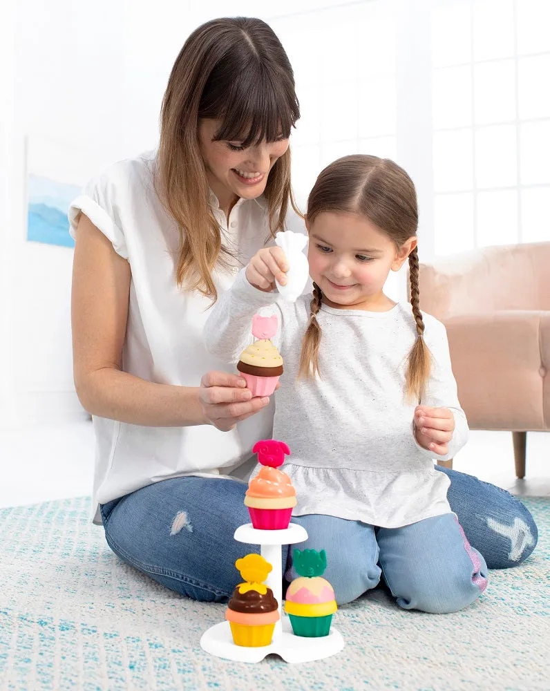 Skip Hop Zoo Sort and Stack Cupcake Set