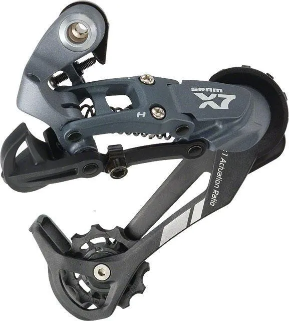 SRAM Rd X7 Long Cage 9 Speed Blk