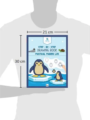 Step by Step Drawing Book – Mystical Marine Life