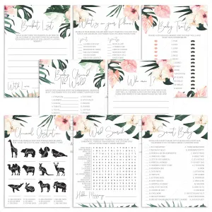 Summer Baby Shower Games and Activities Printable