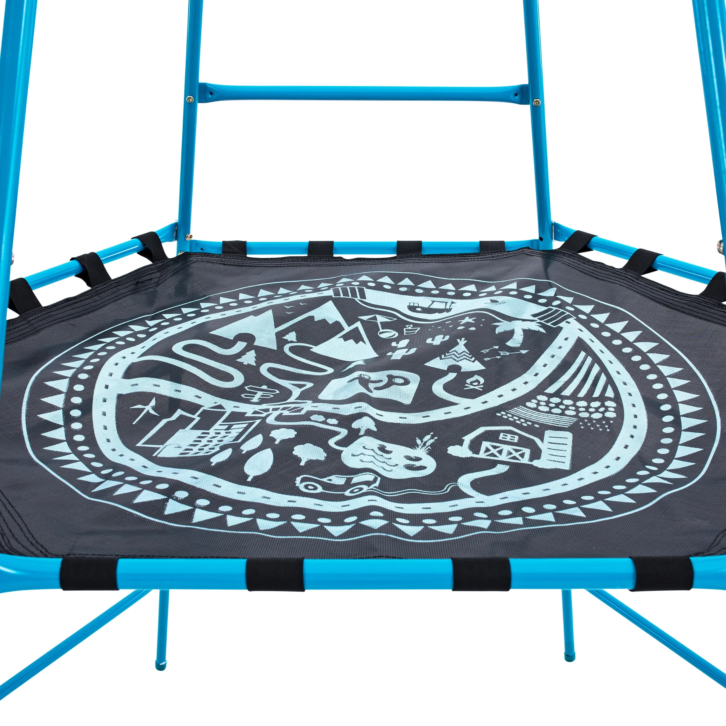 TP Explorer Metal Climbing Frame with Platform & Den