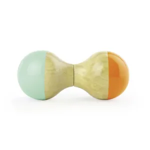 vilac mint and orange maracas