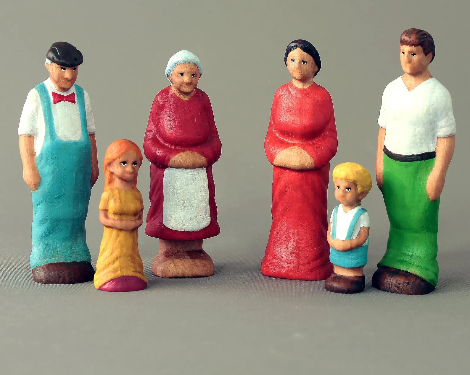 Wooden Boy Figure
